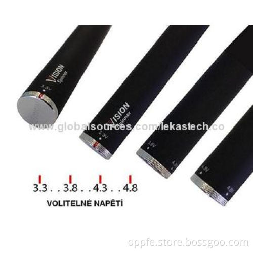 Vision Spinner 1300mAh Battery, Variable-voltage Vaporizer Twist Vape Pen, 1300 C
